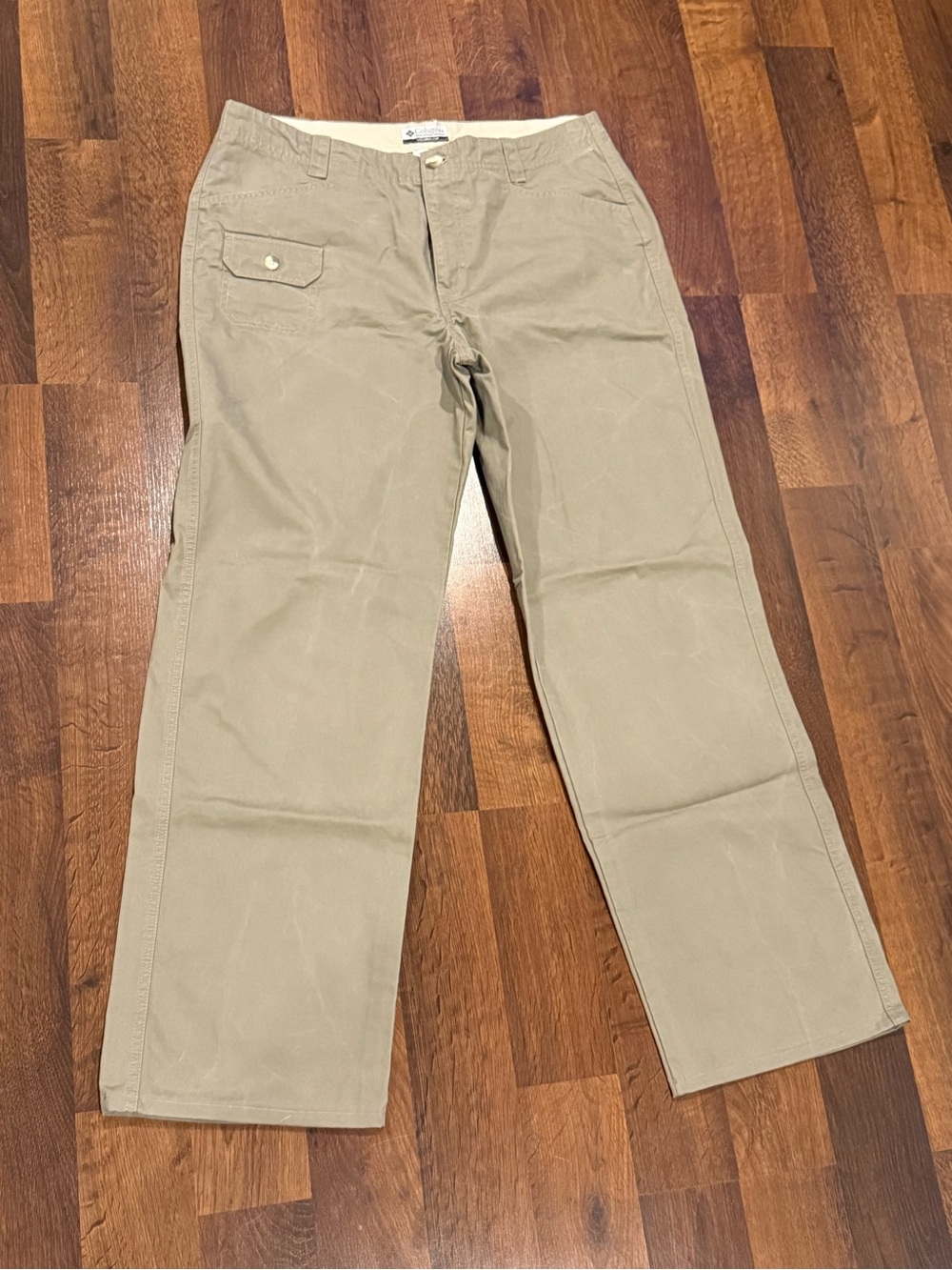 Columbia Green Khaki Chino Style Women’s Casual Pants (size 12)